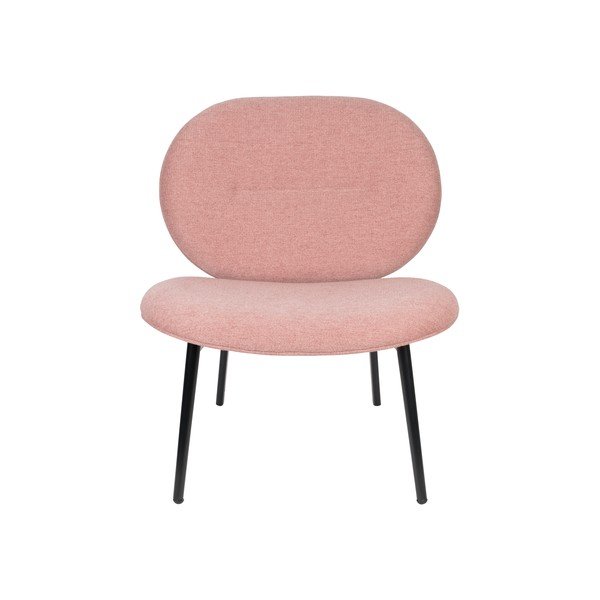Rozā atzveltnes krēsls Zuiver Spike-image-2