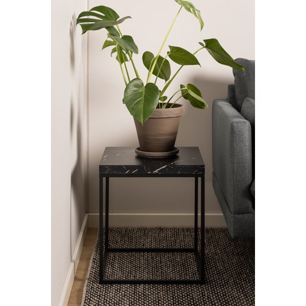 Sānu galdiņš ar marmora imitācijas galda virsmu 40x40 cm Barossa – Actona-image-1