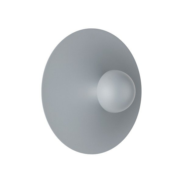 Dūmakaini zila alumīnija LED sienas lampa Edem – Nova Luce