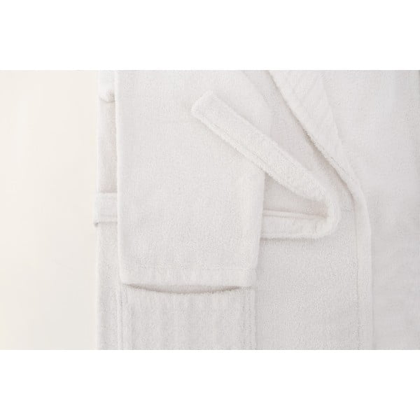 Balts kokvilnas halāts izmērs L/XL – Foutastic-image-4