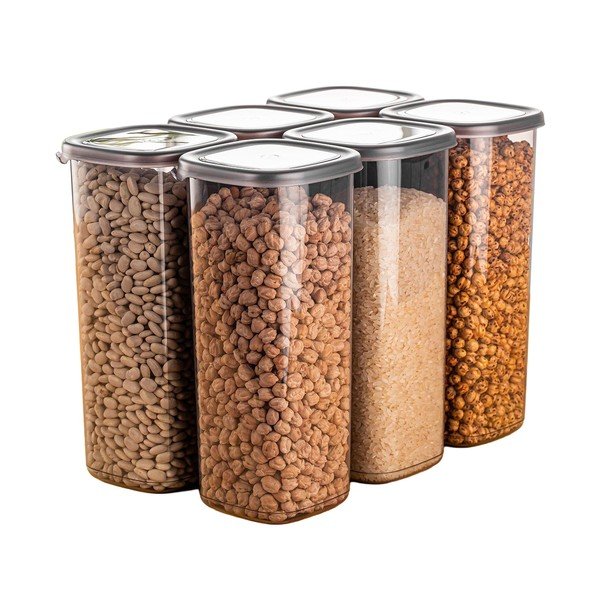 Konteineri (6 gab.) pārtikai Fresco – Hermia