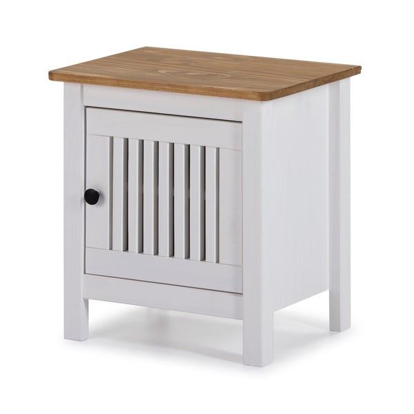 Balts koka naktsgaldiņš Marckeric Bruna-image-3