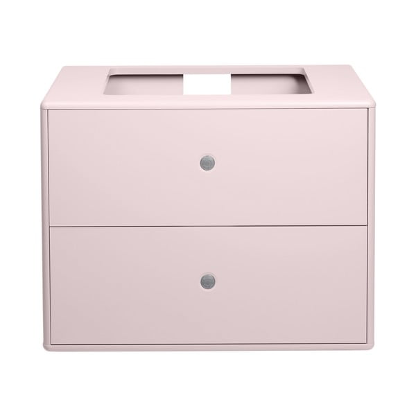 Rozā piekarams skapītis ar izlietni un bez jaucējkrāna 80x62 cm Color Bath – Tom Tailor-image-4
