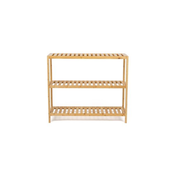 Dabīga toņa bambusa vannas istabas plaukts 69x60 cm Skaren – Bonami Essentials-image-2