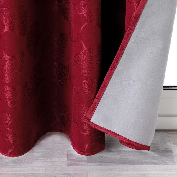 Bordo gaismu necaurlaidīgs aizkars 140x260 cm Lunella – douceur d'intérieur-image-3