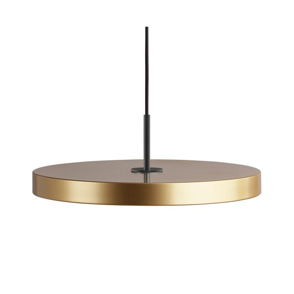 Zelta krāsas LED piekaramā lampa ar metāla abažūru ø 43 cm Asteria Medium – UMAGE