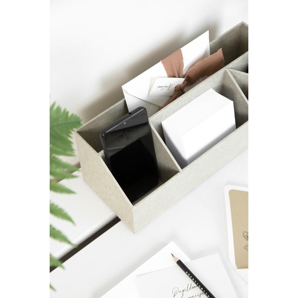 Kartona organizators kancelejas piederumiem Elisa Canvas Paper Laminate – Bigso-image-4