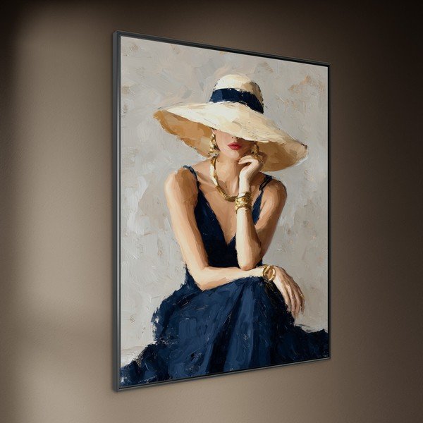 Drukāta glezna ar rāmi 60x80 cm Livia – Styler-image-1