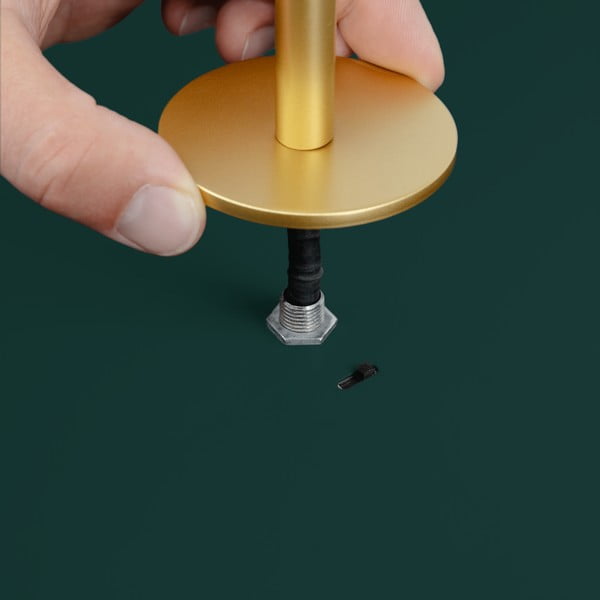 Tumši zaļa metāla LED piekaramā lampa ar regulējamu spilgtumu un metāla abažūru ø 31 cm Asteria Plus – UMAGE-image-4