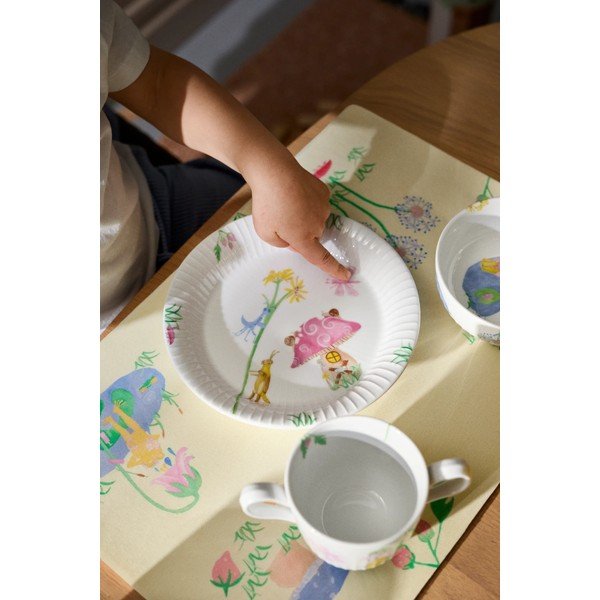 Porcelāna bērnu pusdienu komplekts (3 gab.) Hammershøi Kids – Kähler Design-image-3
