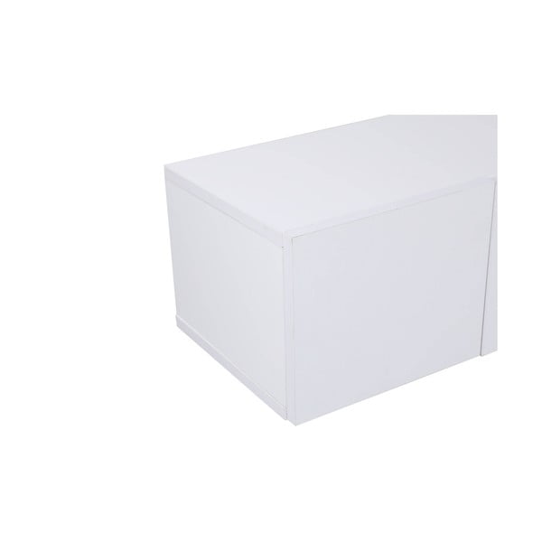 Balts TV galdiņš 180x30x25 cm Wagna – Kalune Design-image-3