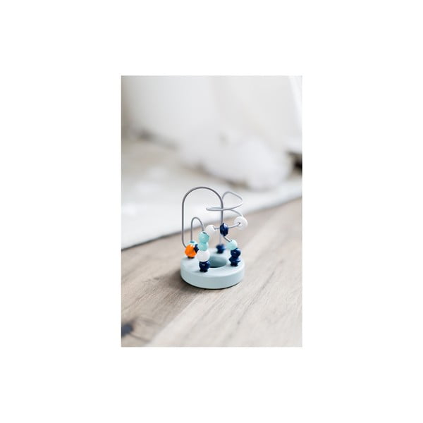 Motorikas labirints ar koka krellēm Kindsgut Mandarine-image-4