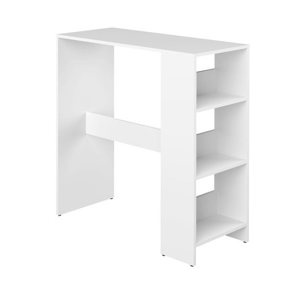 Balts bāra galds 94x40 cm Gavarnie - TemaHome -image-2