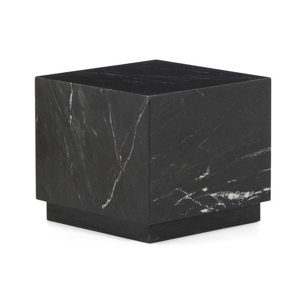 Marmora sānu galdiņš 40x40 cm Sorein – Kave Home