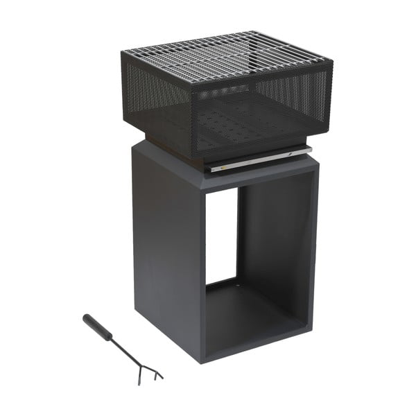 Nerūsējošā tērauda kamīns Cube – Cattara-image-2