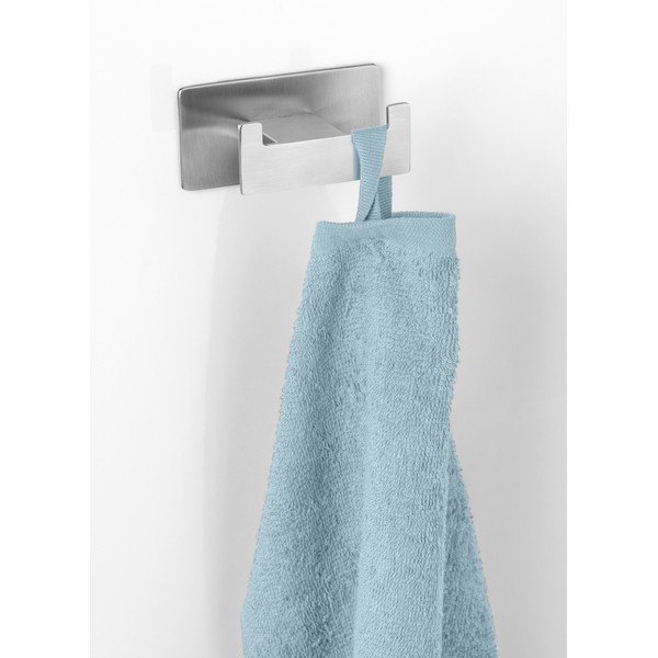 Matētas sudraba krāsas nerūsējošā tērauda āķis ar uzstādīšanu bez urbšanas Genova – Wenko-image-3