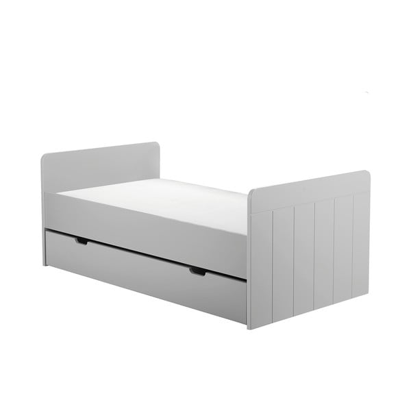 Pelēka atvilktne zem bērnu gultiņas Pinio Calmo, 140 x 70 cm-image-1