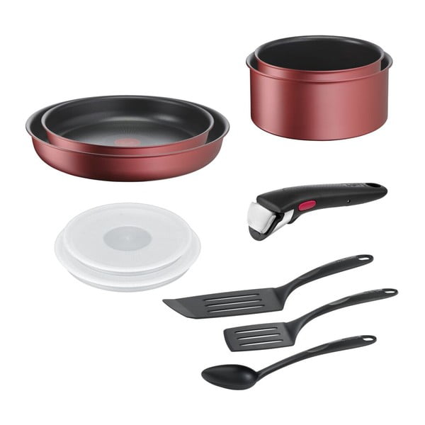 Alumīnija trauku komplekts (10 gab.) INGENIO Daily Chef L3989502 – Tefal-image-2