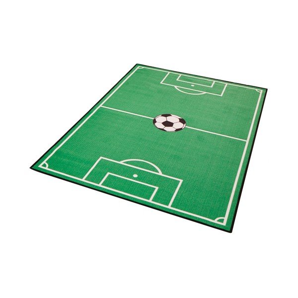 Zaļš bērnu paklājs Zala Living Futbols, 200 x 290 cm-image-1