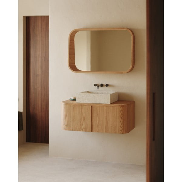 Sienas spogulis 90x60 cm Salaya – Kave Home-image-2