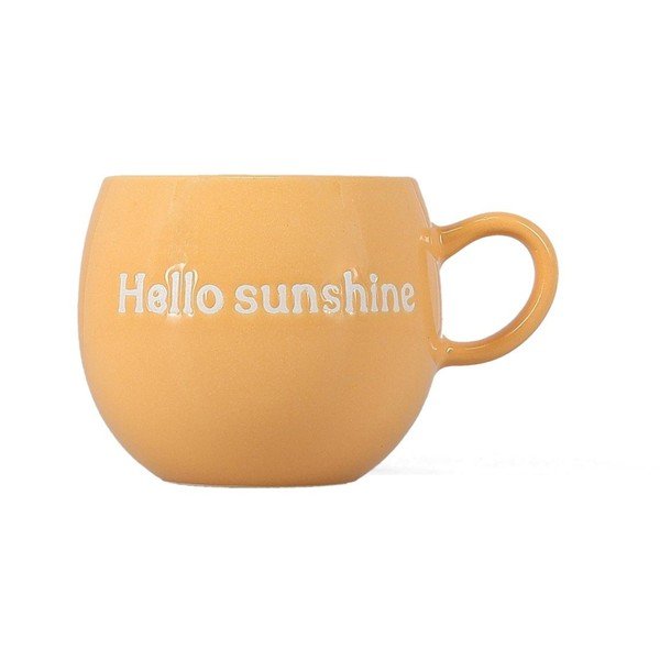 Oranža akmensmasas krūze 420 ml Muggies – Salt&Pepper