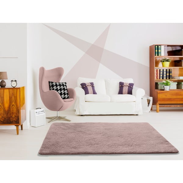 Rozā paklājs Universal Alpaca Liso, 60 x 100 cm-image-1