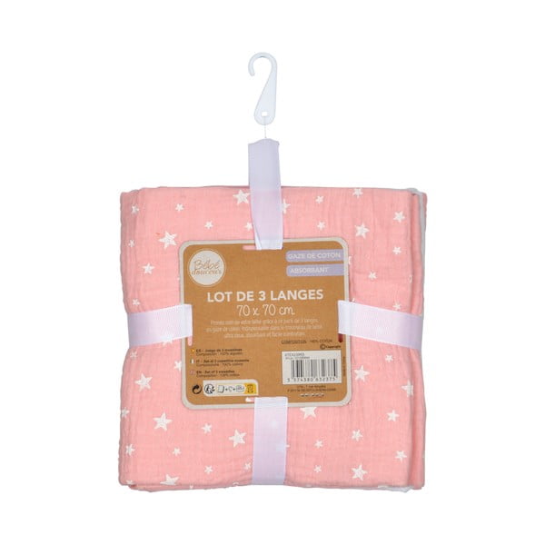 Muslīna autiņi (3 gab.) – Bébé Douceur-image-3