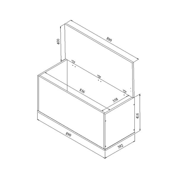 Brūna uzglabāšanas kaste Symbiosis Knight-image-2