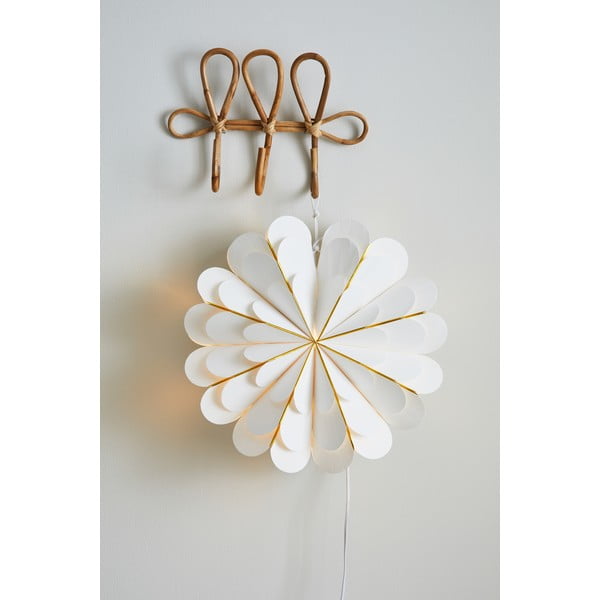 Balts gaismas dekors ar Ziemassvētku motīvu ø 45 cm Marigold – Markslöjd-image-1