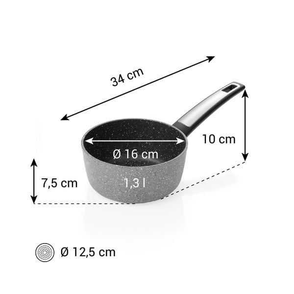 Alumīnija katls piemērots indukcijas plītij 1,3 l i-Premium – Tescoma-image-3