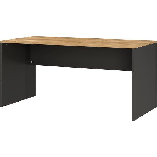 Darba galds ar ozolkoka imitāciju 158x79 cm Ancona – Germania-image-1