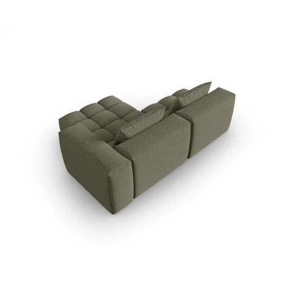 Tumši zaļš stūra dīvāns (ar labo stūri/ar zvilni) Verona – Cosmopolitan Design-image-3