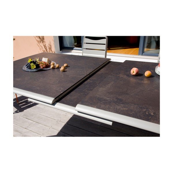 Alumīnija dārza ēdamgalds 100x200 cm Rotonde – Ezeis-image-2