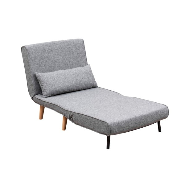 Gaiši pelēks atpūtas krēsls Folde – Artie-image-3