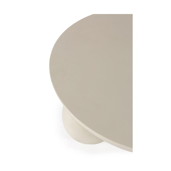 Bēšs mango masīvkoka apaļš žurnālgaldiņš ø 90 cm Ailen – MOME-image-3