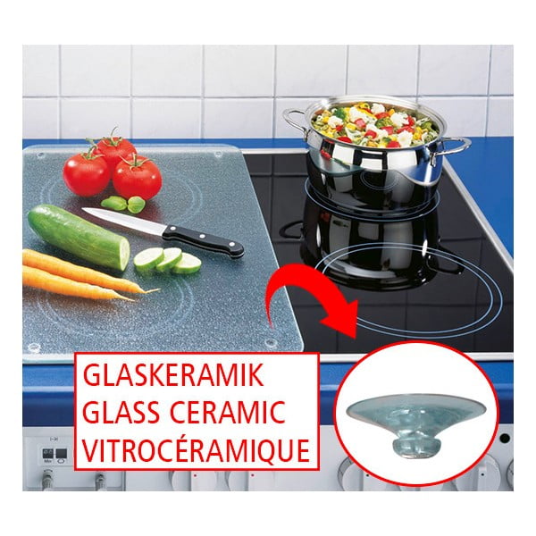 Stikla vāciņš Wenko Gnome plītis, 2 gab.-image-1