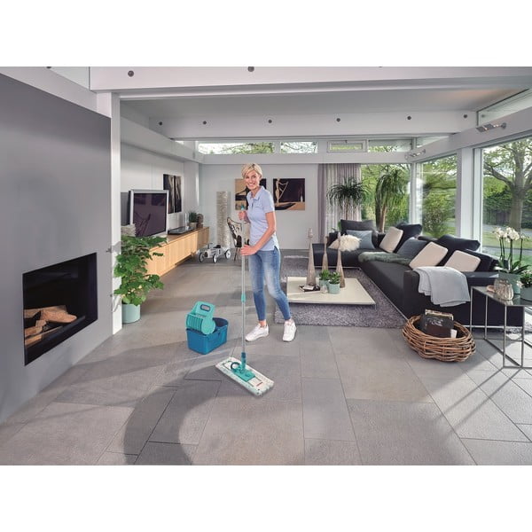 Mops ar grīdas spaini Profi Compact – LEIFHEIT-image-1