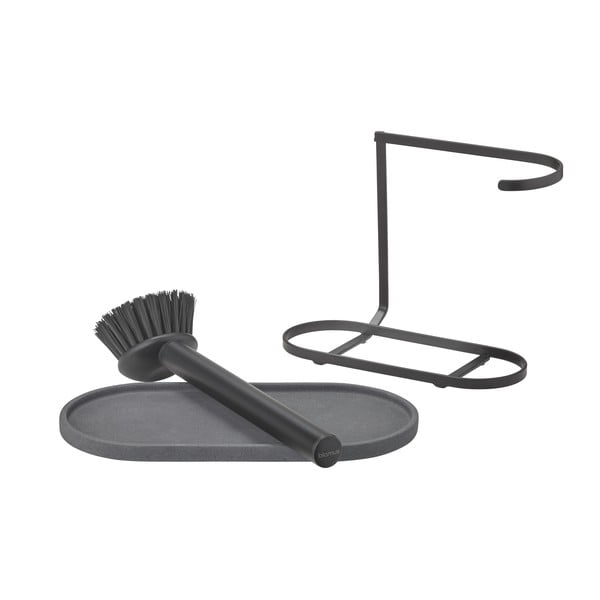 Pelēks betona mazgāšanas līdzekļu turētājs Dhuva – Blomus-image-2