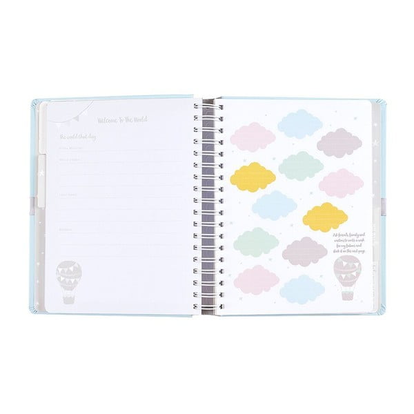 Zilā bērna dienasgrāmata Busy B-image-3