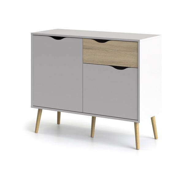 Balta kumode Tvilum Oslo, 99 x 82 cm-image-2