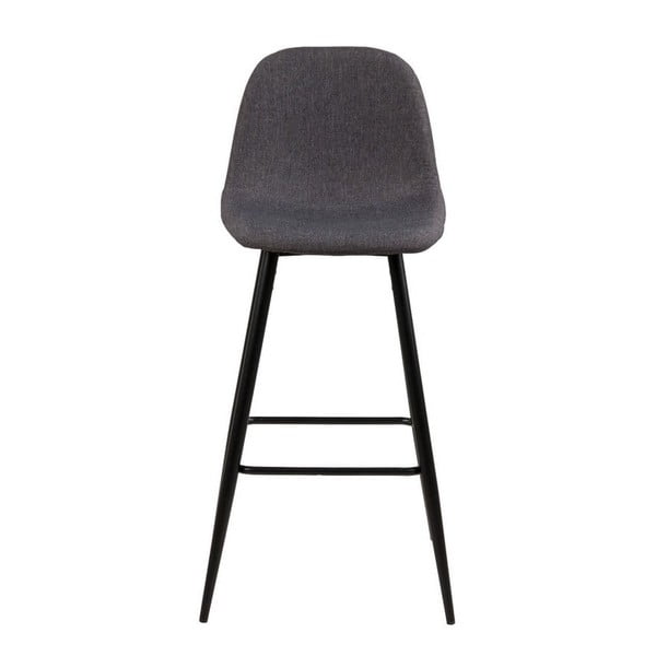 Melns/pelēks bāra krēsls 101 cm Wilma – Actona-image-2