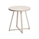 Apaļš dārza galdiņš ar keramikas virsmu ø 45 cm Tella – Kave Home