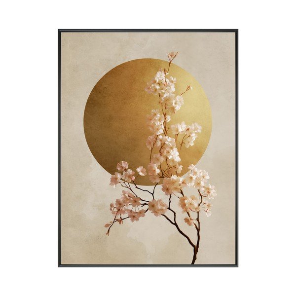 Drukāta glezna ar rāmi 60x80 cm Cherry Blossoms – Styler