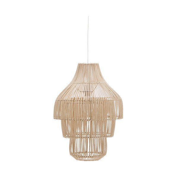 Dabīga toņa rotangpalmas abažūrs ø 38 cm Janoa – Kave Home
