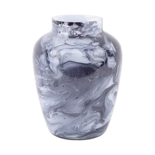 Pelēka stikla vāze Blended  – PT LIVING-image-3