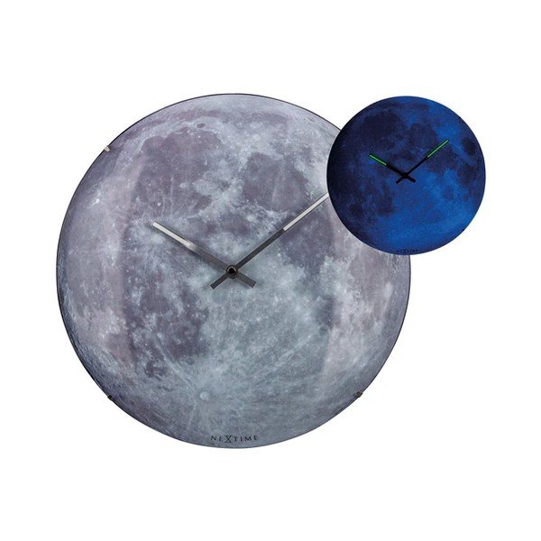 Sienas pulkstenis ø 35 cm Moon – NeXtime-image-3