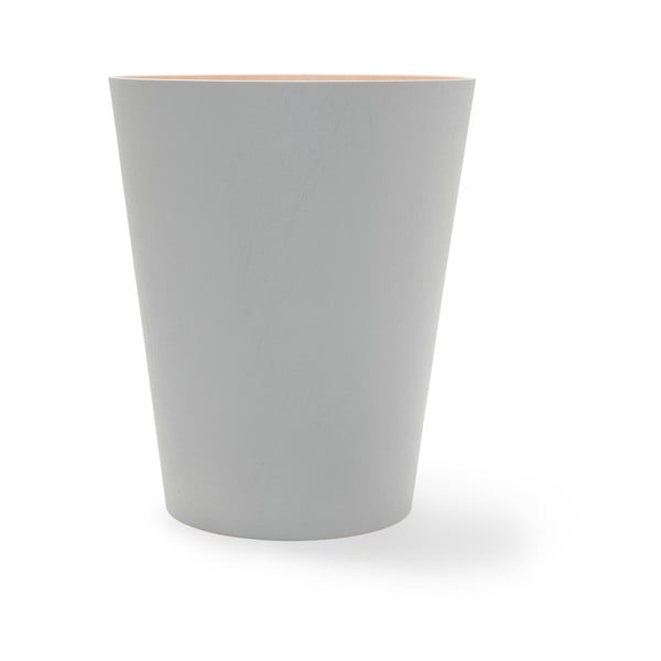 Gaiši pelēka koka atkritumu tvertne 7,5 l Woodrow – Umbra-image-4