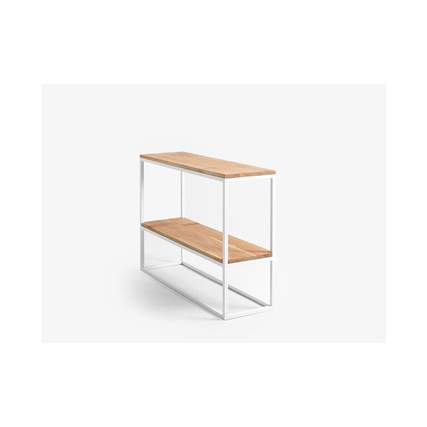 Ozolkoka plaukti ar baltu konstrukciju Custom Form Julita, platums 30 cm-image-4
