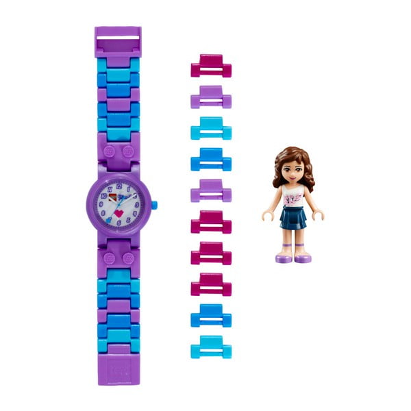 Pulkstenis ar LEGO® Friends Olivia figūriņu