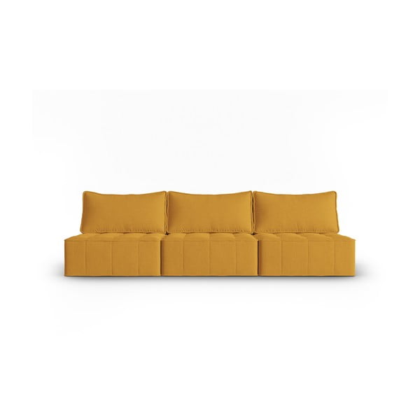 Dzeltens dīvāns 240 cm Mike – Micadoni Home